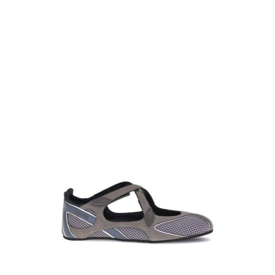 26SS 디 아티코 플랫 슈즈 Attico Nomad Ballerinas 발레 플랫 그레이