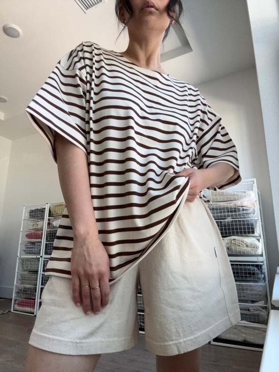  르 본 숍 반팔 티셔츠 르 봉 숍 보야지 티