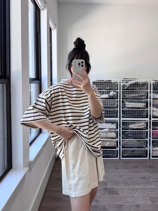 르 본 숍 반팔 티셔츠 르 봉 숍 보야지 티 - Le Bon Shoppe