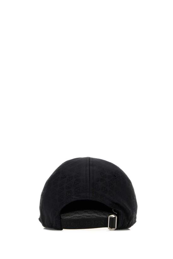  알렉산더 맥퀸 볼캡 나일론 야구  블랙 - ALEXANDER MCQUEEN