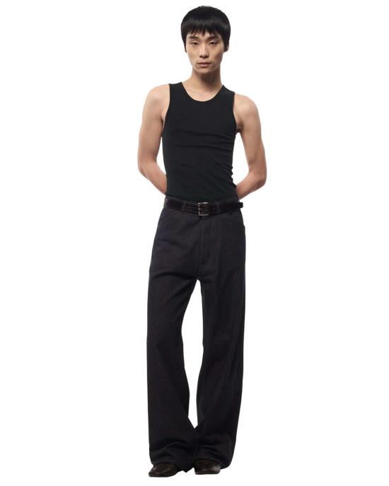  오마르 아프리디 스트레이트 팬츠 OA SS26 TRS 101 01 BLUE
