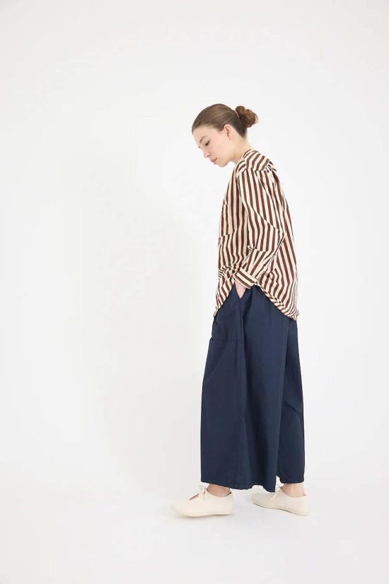  Metta Melbourne 스트레이트 팬츠 치사토 팬츠 코튼 포플린 - OTHER BRANDS