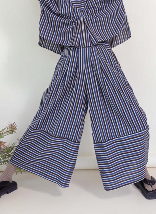  시크 콜렉티브 스트레이트 팬츠 Seek Collective Savista Pants 3.0 Acadia Stripe