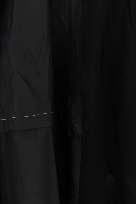  마르지엘라 미디 원피스 메종  울 드레스 블랙 - MAISON MARGIELA