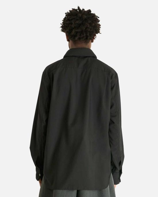  꼼데가르송 긴팔 셔츠 PQ B016 051 1 BLACK - COMME DES GARCONS