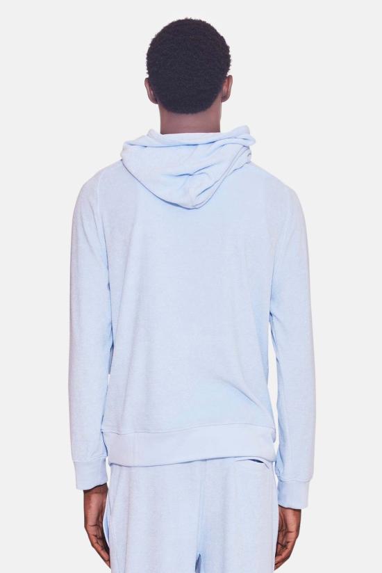  블루&크림 후드 티셔츠 BNCMSU24 84 BLUE - BLUE&CREAM