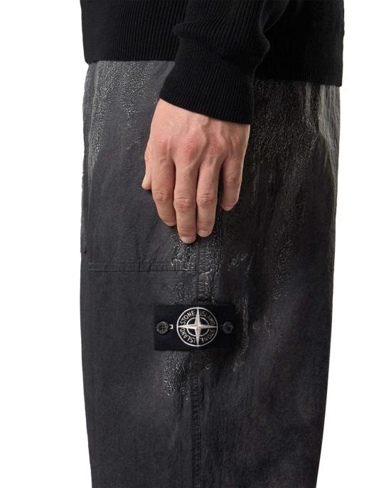  스톤 아일랜드 스트레이트 팬츠 L1S15 3100040 S0359 V0029 BLACK - STONE ISLAND
