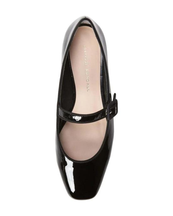  로플러랜달 플랫 슈즈 로플러 랜달 에나멜 가죽 메리 제인 - LOEFFLER RANDALL