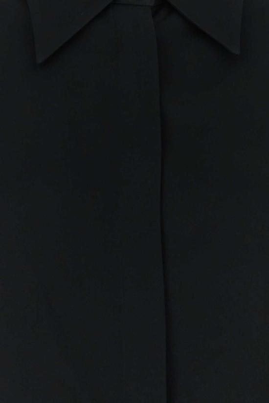  질샌더 셔츠 질 샌더 새틴 오버사이즈 셔츠 블랙 - JIL SANDER