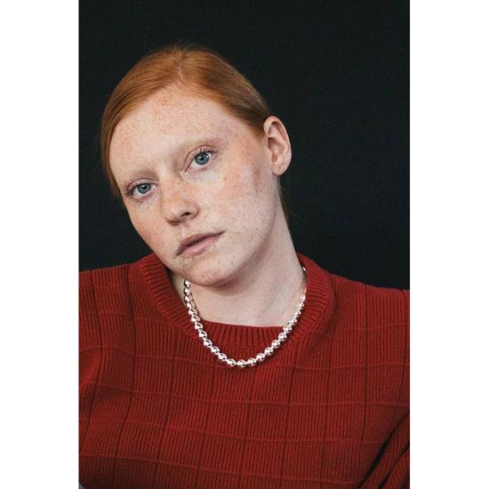  마슬로 주얼리 목걸이/팬던트 Maslo 주얼리 실버 세나 목걸이 - MASLO JEWELRY