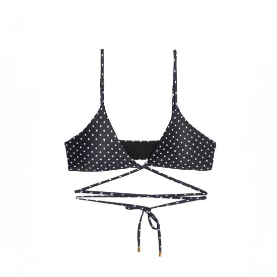  Sister Swim 비키니 수영복 시스터 스윔 이지 탑 비키니 탑 도트 무늬