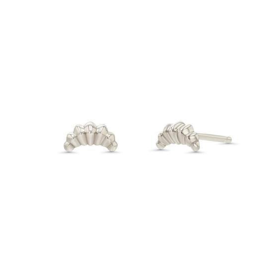  리지 맨들러 파인 주얼리 이어링 크루아상 스터드 귀걸이 - LIZZI MANDLER FINE JEWELRY
