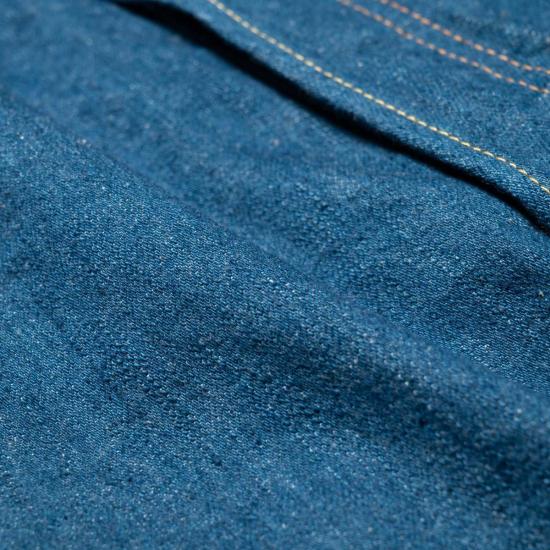  퓨어 블루 재팬 데님 팬츠 Gre 003 레귤러 스트레이트 14oz 셀비지 데님 진 그린캐스트 인디고 - PURE BLUE JAPAN