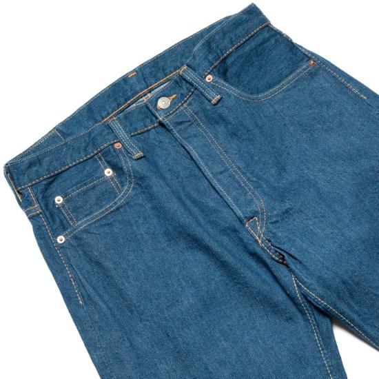  퓨어 블루 재팬 데님 팬츠 Gre 003 레귤러 스트레이트 14oz 셀비지 데님 진 그린캐스트 인디고 - PURE BLUE JAPAN