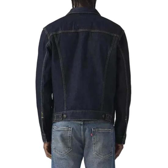  리바이스 데님 자켓 트러커 재킷 워시 잇 아웃 린지 - LEVI'S