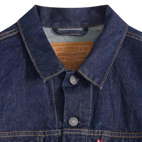  리바이스 데님 자켓 트러커 재킷 워시 잇 아웃 린지 - LEVI'S