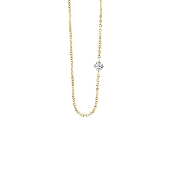  리지 맨들러 파인 주얼리 목걸이/팬던트 화이트 다이아몬드 플로팅 네크리스 목걸이 - LIZZI MANDLER FINE JEWELRY