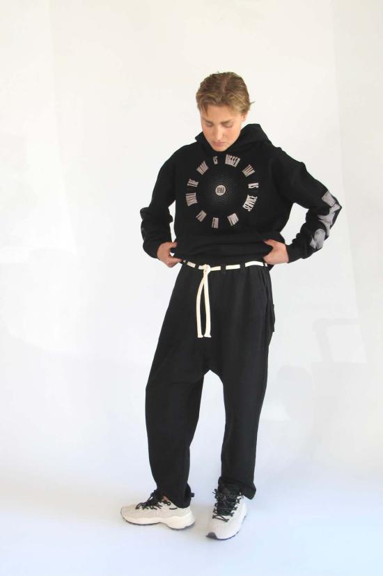 시커 스트레이트 팬츠 코튼 플리스 피카소 팬츠