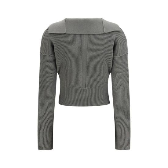  릭 오웬스 스웨터 유카 버진 울  바이컬러 - RICK OWENS