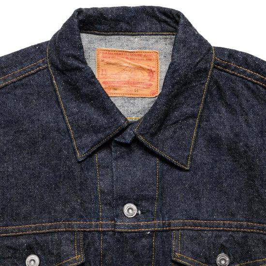  사무라이 진스 데님 자켓 사무라이 진 S0553 Xx 15oz 타입 3 데님 재킷 - SAMURAI JEANS