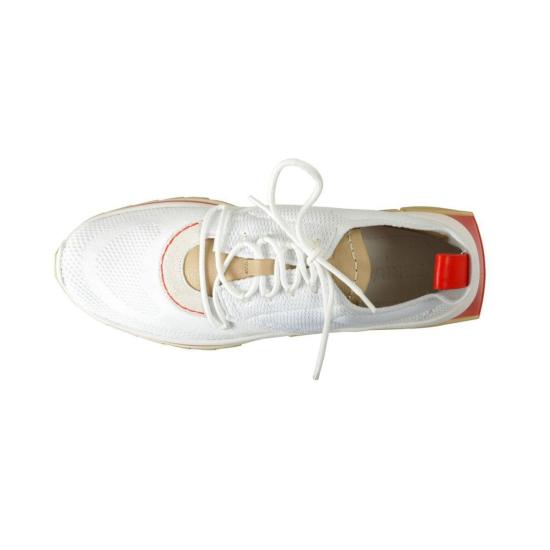  살바토레 페라가모 스니커즈 페라가모 패브릭 운동화 화이트 - SALVATORE FERRAGAMO