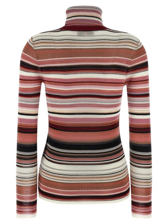  미소니 터틀넥 미쏘니 멀티컬러 비스코스 - MISSONI