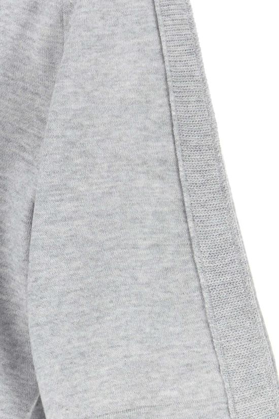 보테가베네타 폴로 티셔츠 보테가 베네타 울 폴로 셔츠 그레이멜란지 - BOTTEGA VENETA