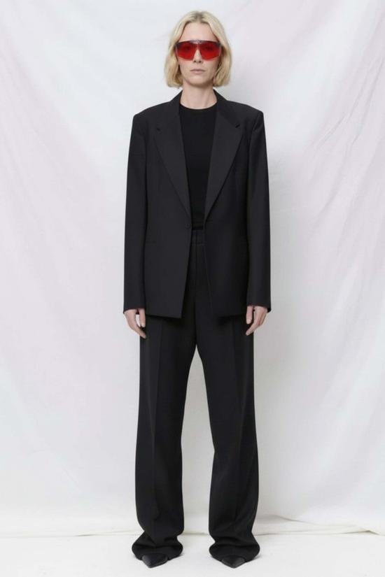  가브리엘라 콜 가먼츠 자켓 206번 블랙 헤링본 파인 울 재킷 - GABRIELA COLL GARMENTS