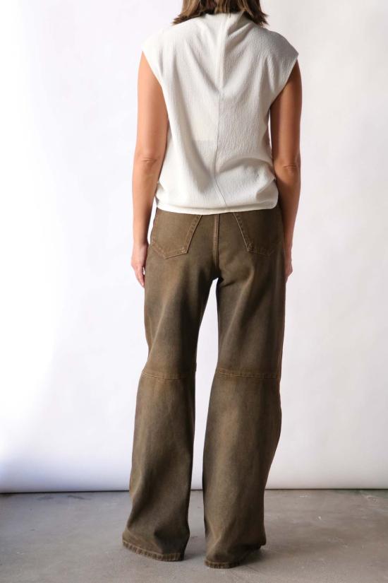  MM6 메종마르지엘라 데님 팬츠 Mm6 메종 마르지엘라 5포켓 - MM6 MAISON MARGIELA