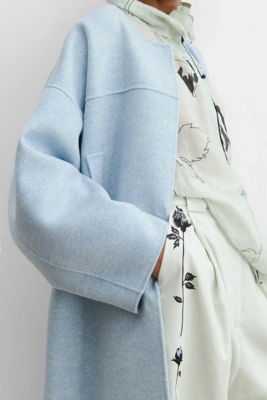  레이첼 코미 코트 글린트  라이트 블루 - RACHEL COMEY