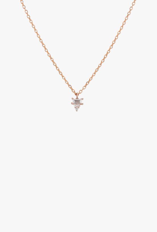  제니 권 디자인스 목걸이/팬던트 제니 권, 다이아몬드 바게트 클러스터 목걸이 디자인 - JENNIE KWON DESIGNS