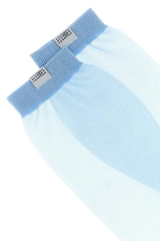  MM6 메종마르지엘라 양말 Mm6 메종 마르지엘라 오르간자 - MM6 MAISON MARGIELA