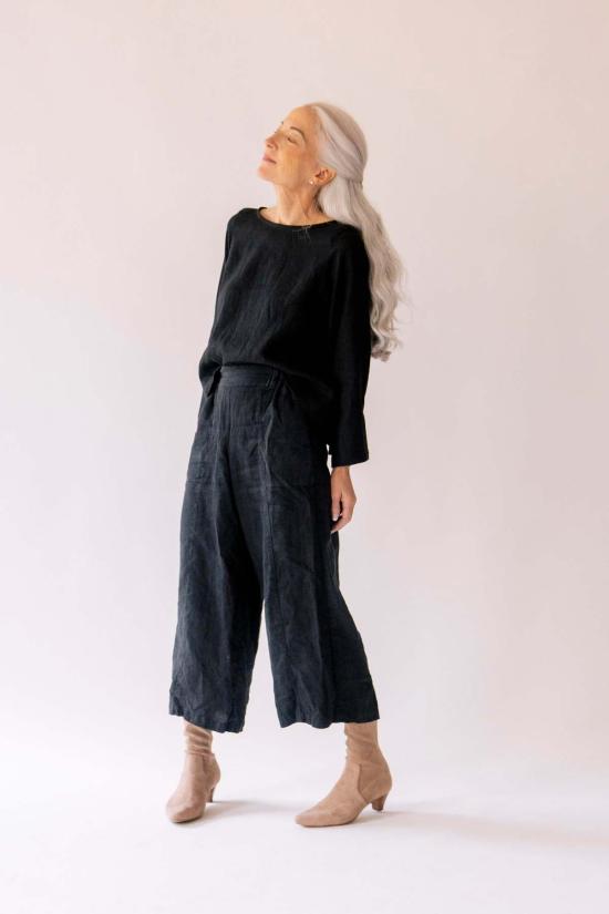  파뮤트 어패럴 스트레이트 팬츠 Pamut Apparel Usa Emil 이지 크롭 팬츠 - PAMUT APPAREL