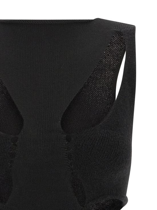  릭 오웬스 민소매 티셔츠 탄야 탱크탑 블랙 - RICK OWENS