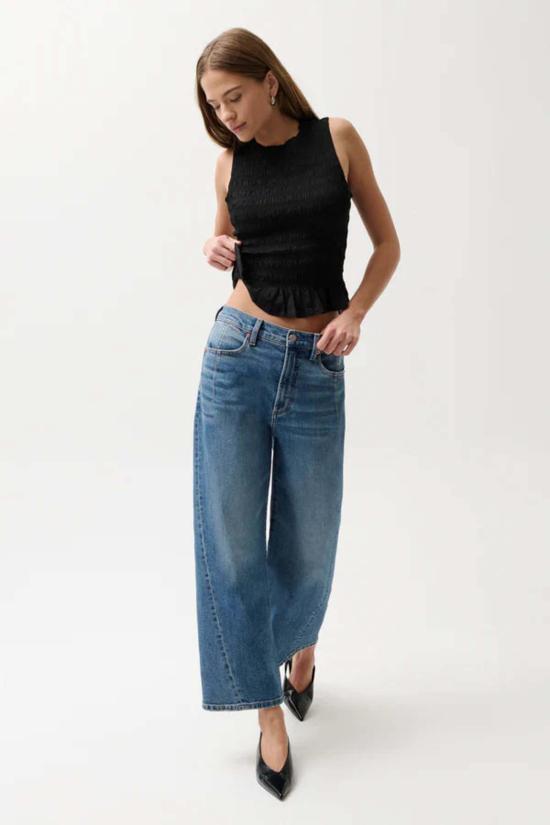  Pistola Denim 데님 팬츠 피스톨라 데님 키라 앵클 하이라이즈 보우드 앵클 팬츠 소호