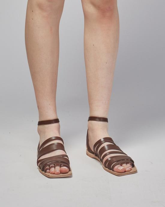 마리 주디첼리 슈즈 Mari Giudicelli 코스타 샌들 카페 - MARI GIUDICELLI