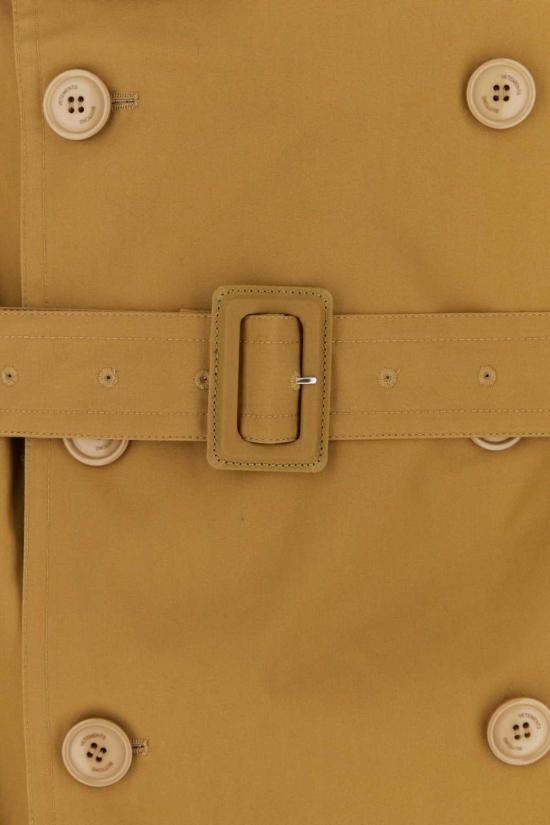  베트멍 트렌치 코트 오커 코튼 오버사이즈  베이지 - VETEMENTS