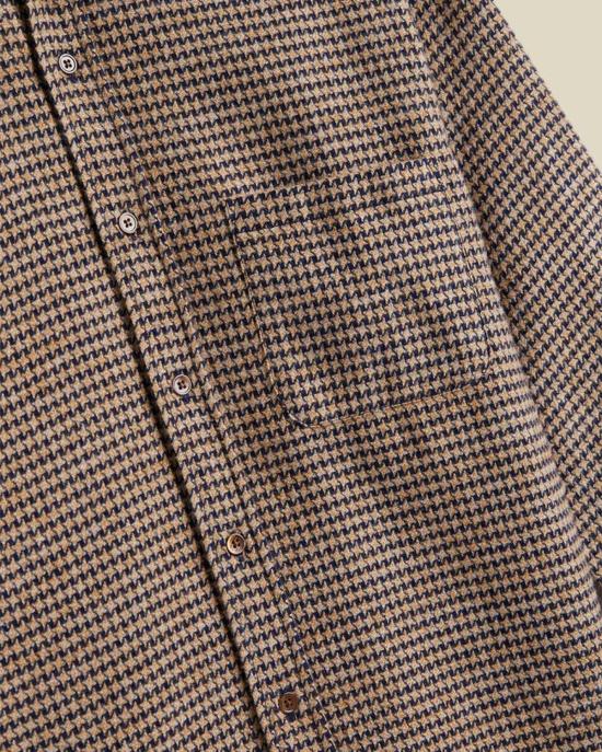  포르투기스플란넬 셔츠 포르투갈 플란넬 추상 파이드 풀 - PORTUGUESE FLANNEL