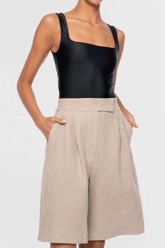  달 더 레이블 바디수트 티셔츠 DĀl The Label Essential Bodysuit - DAL THE LABEL