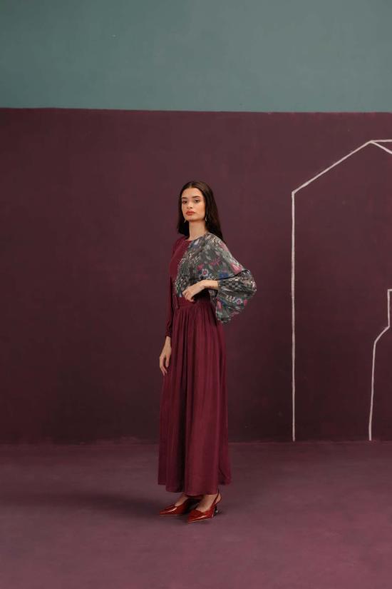  메종 칼라 롱 원피스 Maison Qala 에필로그 드레스 - MAISON QALA
