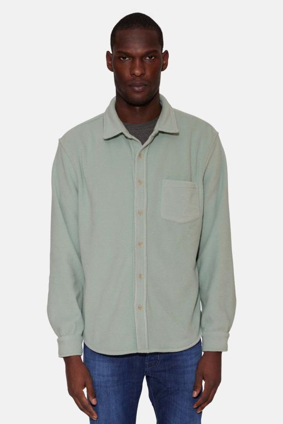  블루&크림 자켓 WVBCSHIRT867 NOV GREEN