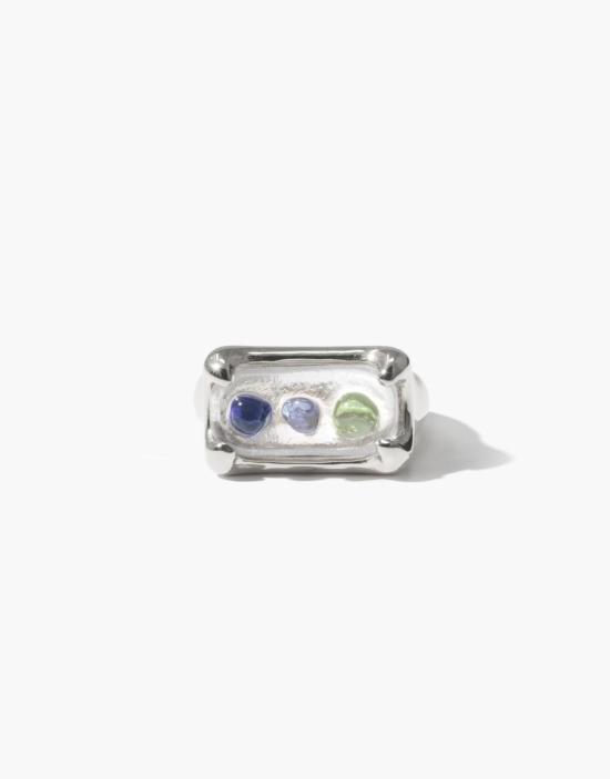  클레드 반지 프리즘 링 스털링 실버 - CLED