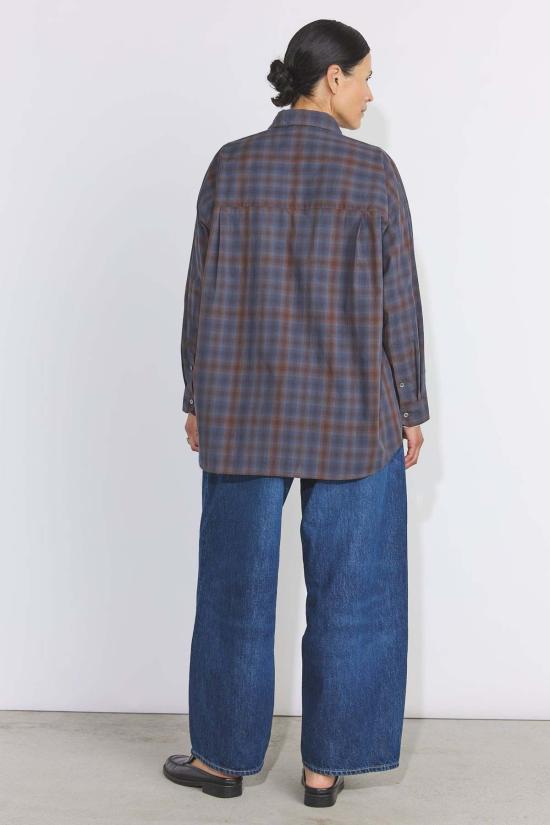  Véritécoeur 셔츠 옴브레 체크 셔츠 - OTHER BRANDS