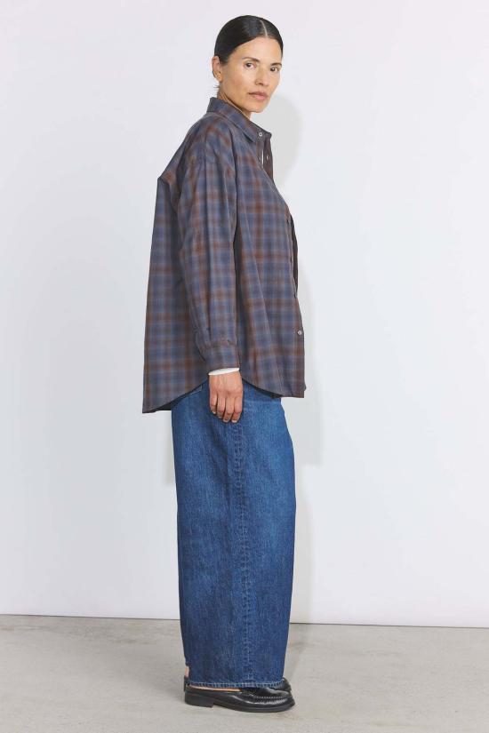  Véritécoeur 셔츠 옴브레 체크 셔츠 - OTHER BRANDS