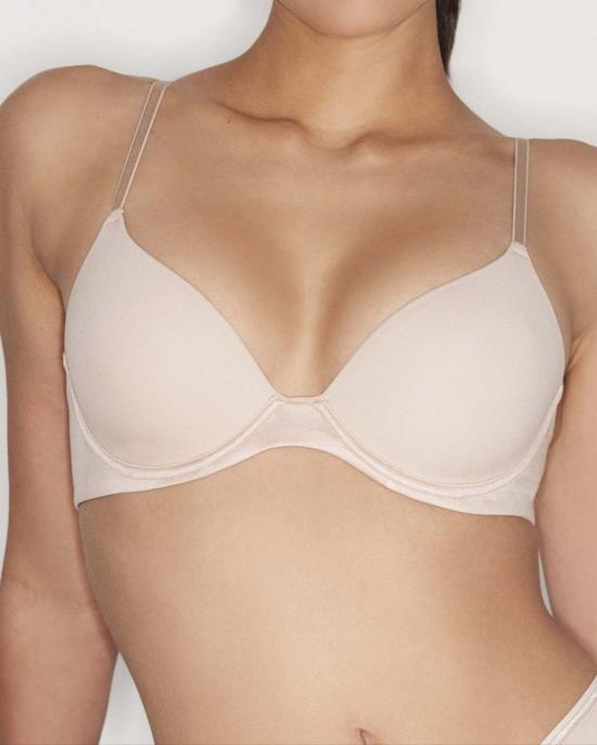  나토리 브라 소프트 포커스 컨버터블 컨투어 언더와이어  라이트 모카 - NATORI
