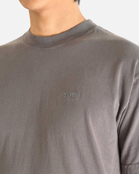  SVRN 반팔 티셔츠 스븐 로고 티셔츠 - OTHER BRANDS