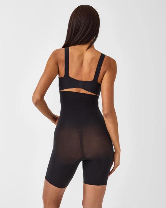  스팽스 라운지 웨어 하이 파워 쇼츠 베리 블랙 - SPANX