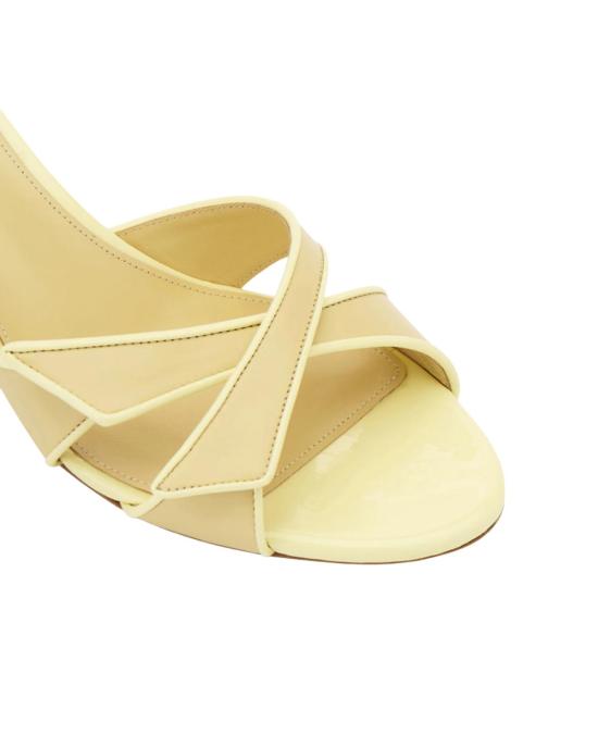  알렉산더버만 뮬/슬리퍼 알렉상드르 비르만 티타 크로스 60 샌들 크리미 - ALEXANDRE BIRMAN