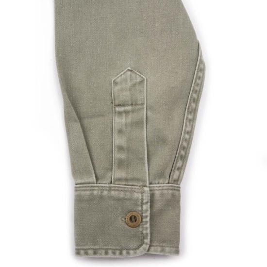  프리노트 클로스 셔츠 프리노트 천 소재 유틸리티  올리브색 - FREENOTE CLOTH