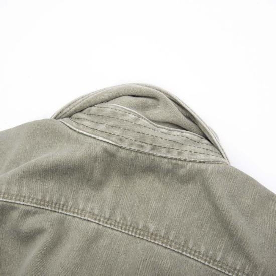  프리노트 클로스 셔츠 프리노트 천 소재 유틸리티  올리브색 - FREENOTE CLOTH